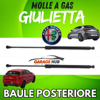 MOLLE A GAS  GIULIETTA Alfa Romeo BAULE COFANO POSTERIORE PISTONCINI