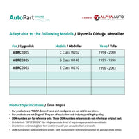 Guarnizione Specchio Retrovisore Laterale Sinistro