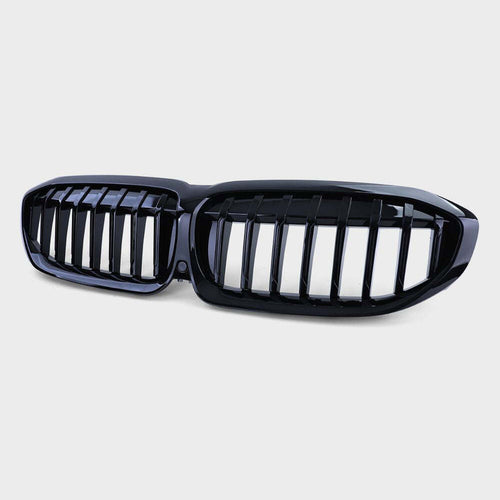 per Serie 3 G20 G21 2018-2022 Griglia Radiatore Nero  Lucido