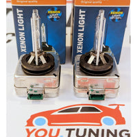 Kit Lampadine BI-XENON D3S, Luci Auto RICAMBIO XENON Lampade 6000K - 10000 LM