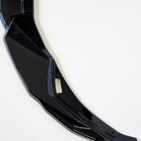 Lama Frontale specifica per Audi A3 8Y 2020-2024 (solo per S-LINE) Spoiler Nero
