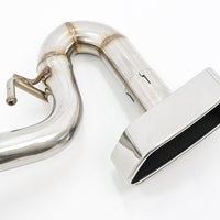 Sistema di scarico per BMW Serie 5 F10 (2011-2017) con terminali della marmitta