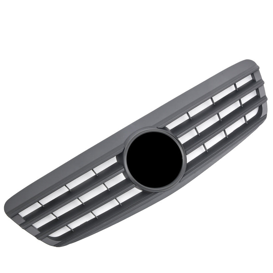 Griglia griglia sportiva per Mercedes W220 S 1998-2002 nero opaco AMG LOOK