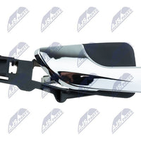 NTY MANIGLIA LATERALE PORTA INTERNA ALFA ROMEO GIULIETTA 2010-/SINISTRA/