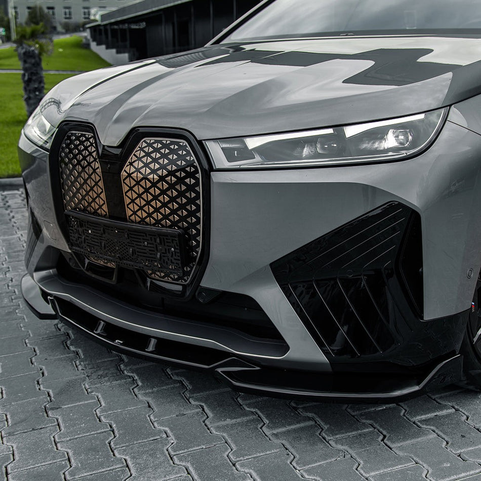 Splitter anteriore per BMW iX M-Pack i20 2021+ con ABE TÜV
