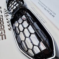 GRIGLIA LED a Nido d'ape per BMW SERIE 3 G20 G28 - >2023-2025 Bianco Ghiaccio