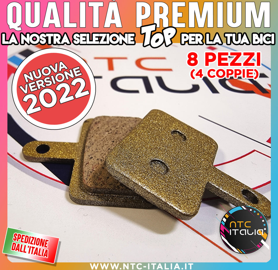 8pz (4COPPIE)PASTIGLIE GOLD Freni SHIMANO B03S B01S DEORE XT M575 M515 M495 M486