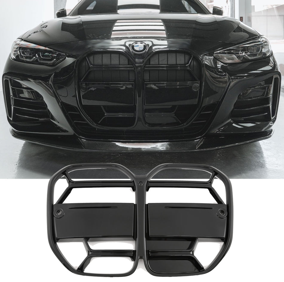 per BMW SERIE 4 G22 G23 GRIGLIA SPORTIVA CS NERO LUCIDO