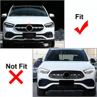 GRIGLIA PANAMERICA per MERCEDES GLA H247 Total Black per GLA STANDARD (non AMG)