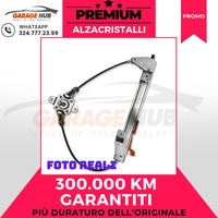 EXTRA DURATA-> ALZACRISTALLI POSTERIORE DESTRA MANUALE ->FIAT GRANDE PUNTO EVO
