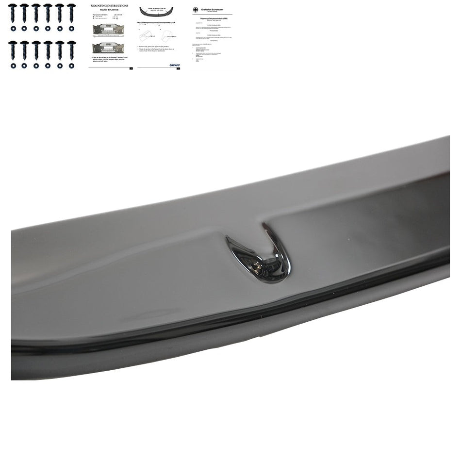 Splitter anteriore per MERCEDES Classe V W447 Facelift AMG-Line 2019+ con ABE TÜ