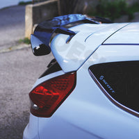 ✨Alettone Posteriore Tetto Ford Fiest VI VII MK6 MK7 Nero Lucido in Vetroresina