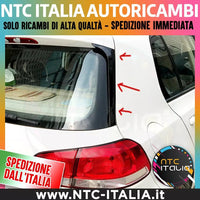 Spoiler Lunotto TUNING Per VW Golf 6✨GTI R GTD Posteriore Ala Laterale