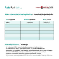 Kit Riparazione Alzacristalli Finestra Posteriore Ford Connect