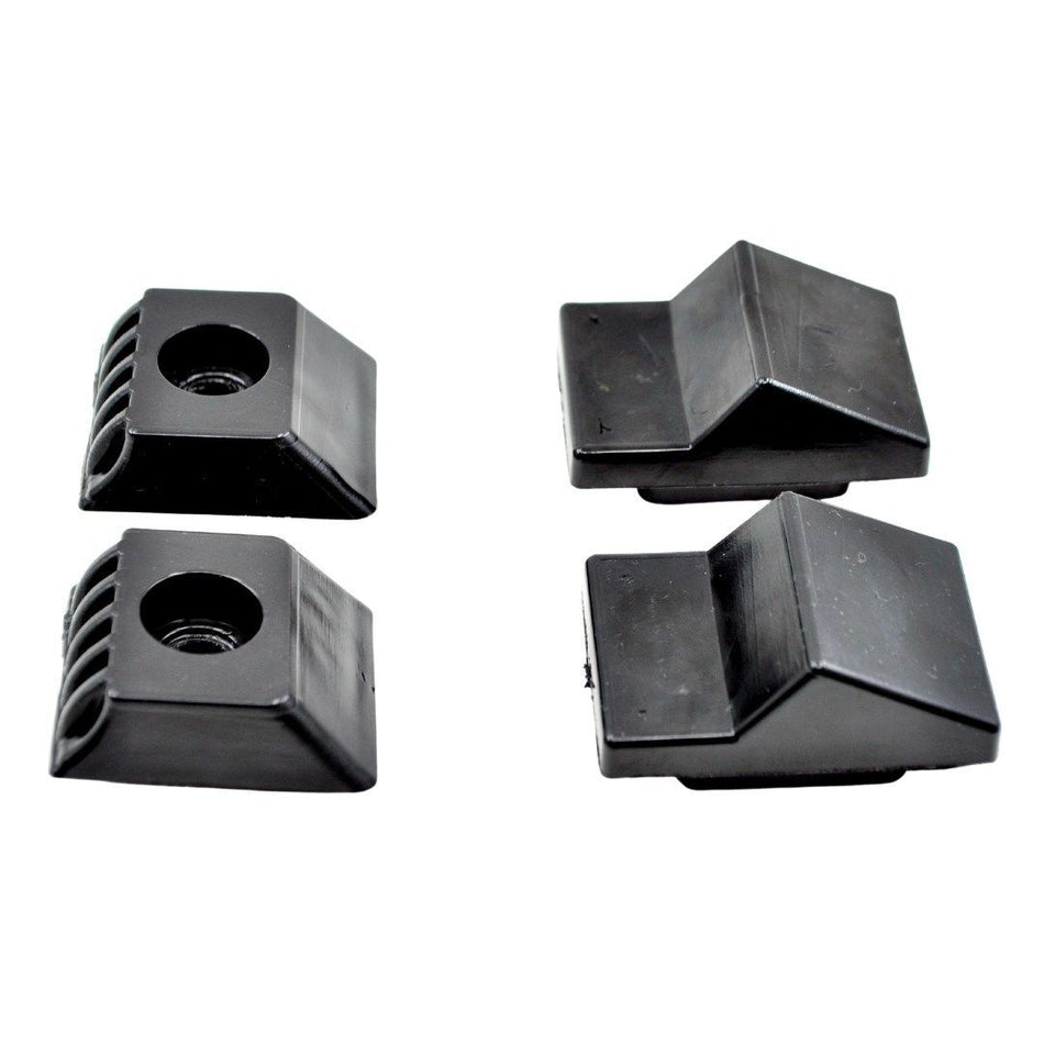 4 supporti tamponi cuscinetti cofano posteriore Mercedes Classe E S C, dal 1986