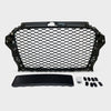per AUDI A3 8V 2012-2016 Griglia Ottica RS3 Nero a Nido D'ape