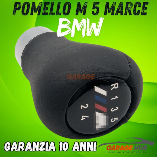 POMELLO LEVA CAMBIO 5 MARCE per BMW Serie 1 3 5 6 7 X1 X3 Z3 E90 E46 E39 E84 E87