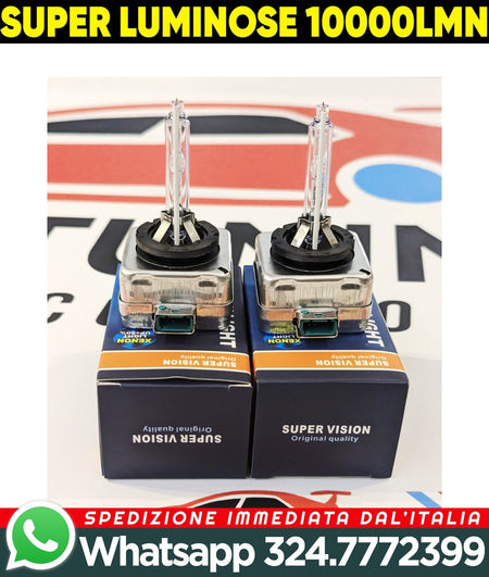 Kit Lampadine Auto BI-XENON D1S, Luci RICAMBIO XENON Lampade 6000K 10000 LM – vista 9