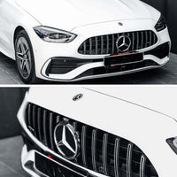 per Mercedes C W206 S206 AMG-Line Griglia Radiatore Panamericana GT