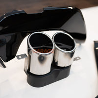 DIFFUSORE +2 TERMINALI INOX *Look M3* per BMW Serie 3 G20/G80M Performance