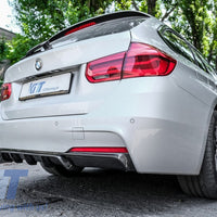 Diffusore ?CARBONIO M3? per BMW Serie 3 F30 F31 F35 ->M Sport per Scarico a Sx