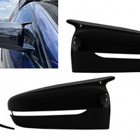 Calotte specchietti per BMW Serie 3 G20 G21 G28 (2017-up) Piano Black M Sport De