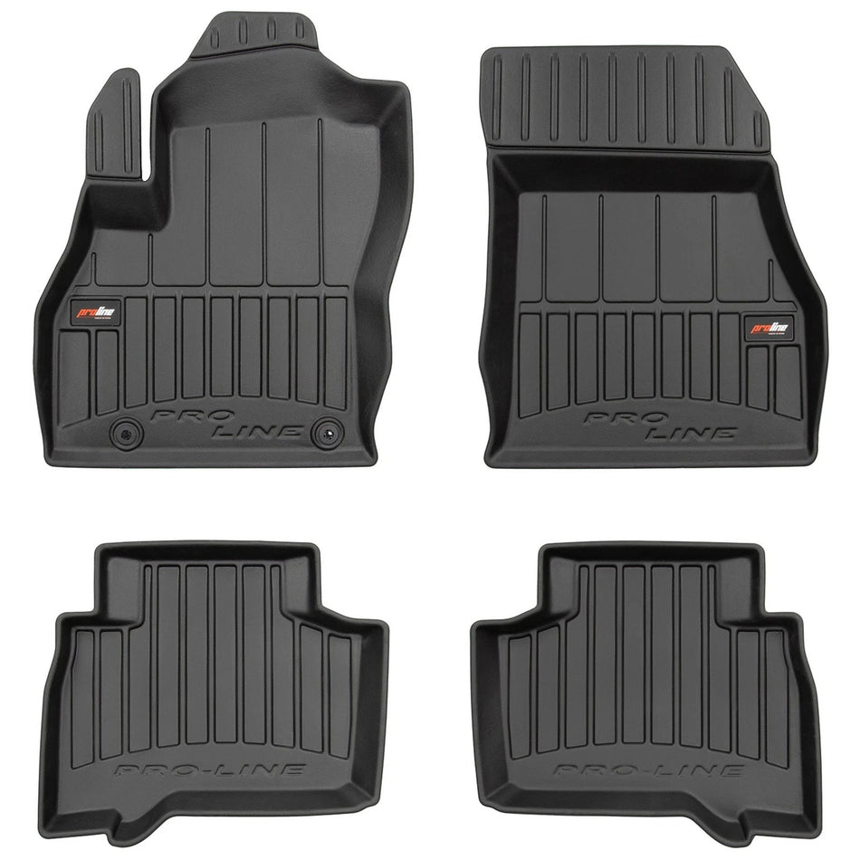 Tappetini Auto TPE Frogum Pro-Line per Fiat Qubo 2008-2020 TPE set di tappeti pe