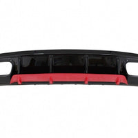 Diffusore per paraurti posteriore per Mercedes Classe A W176 Facelift (2015-2018