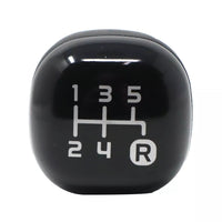 Pomello Manopola 5 Marce leva cambio manuale NERO per Fiat Panda 2012-2024