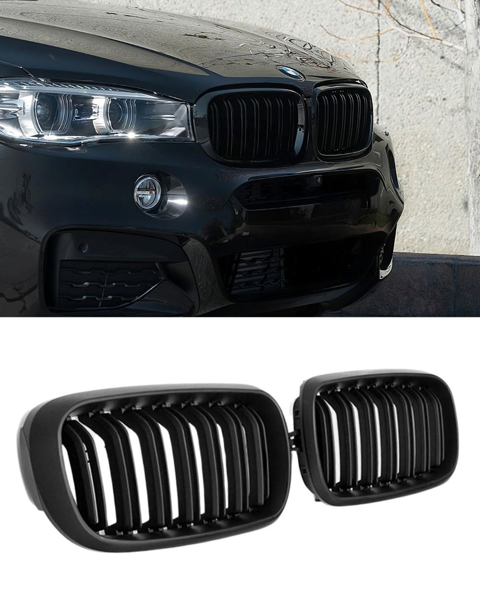 per X6 F16 2014-2018 Griglia Radiatore M Look Nero Opaco
