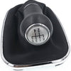 Manopola Ghetta Leva Pomello Cambio 5 Marce per VW Bora golf MK4 MK5+Cuffia
