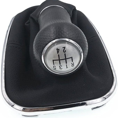 Manopola Ghetta Leva Pomello Cambio 5 Marce per VW Bora golf MK4 MK5+Cuffia