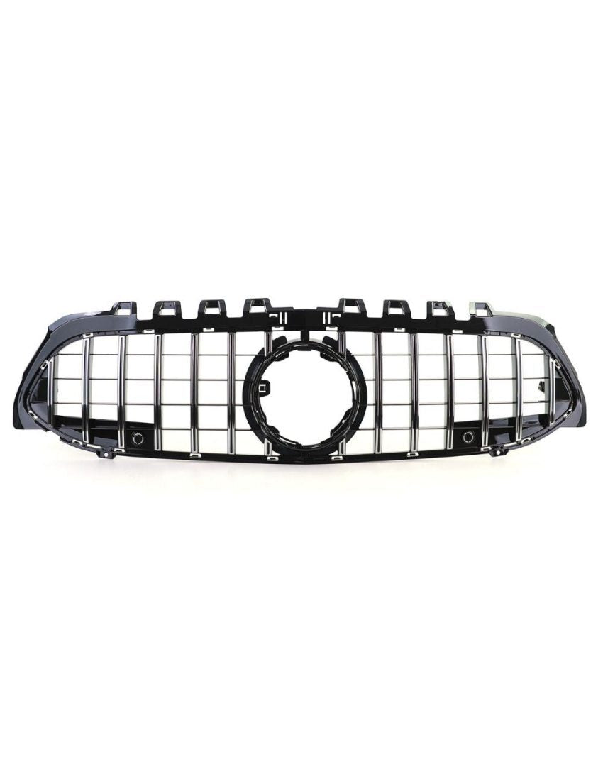 GRIGLIA A45 PANAMERICANA per MERCEDES CLASSE A W177 2018-2023 SILVER - CROMATA – vista 8