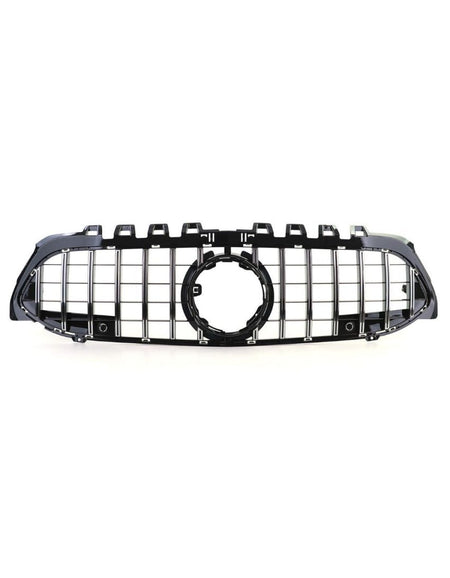 GRIGLIA A45 PANAMERICANA per MERCEDES CLASSE A W177 2018-2023 SILVER - CROMATA – vista 8