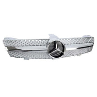 per Mercedes CLS W219 04-08 Griglia Radiatore Cromata Look AMG