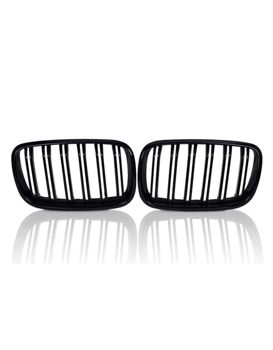 per X6 E71 2008-2014 Griglia Radiatore M Look Nero Lucido