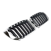 per X4 F26 2014-2018 Griglia Radiatore M Look Nero Cromato