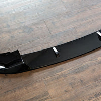 TOP Splitter Lama Spoiler Sotto Paraurti per BMW SERIE 5 G30 M5 LOOK Nero Lucido