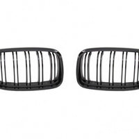 Griglie renali anteriori per BMW Serie 3 E90 E91 LCI (2008-2011) Doppia striscia