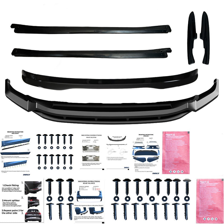 Bodykit Carrozzeria Pacchetto Sportivo per VW VOLKSWAGEN Touareg R-Line MK3 2018-2023