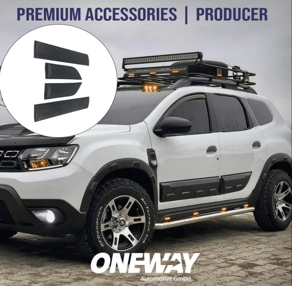 Bodykit Carrozzeria Pacchetto Sportivo per DACIA Duster Serie 2 2018+ Parkassist (Offroad)