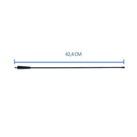 Barra Antennna Tetto Renault Megane Clio Dacia Logan 40 cm