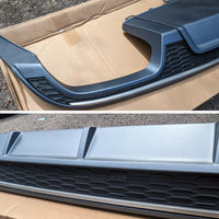 Diffusore Posteriore LOOK RS per -> AUDI A6 4G C7 (2015-2018) -> SOLO per SLINE