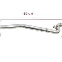 Sistema di scarico per BMW Serie 5 F10 (2011-2017) con terminali della marmitta
