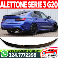 ALETTONE SPOILER POSTERIORE BMW SERIE 3 G20 SPORTIVO M PACK