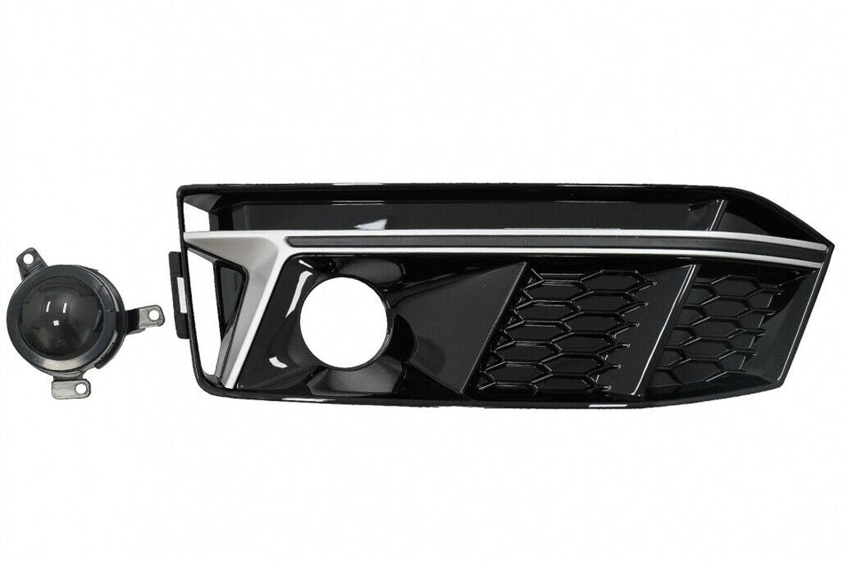 Griglia inferiore paraurti Coperture ACC Griglie laterali per Audi A4 B9 S-Line