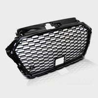 per AUDI A3 8V 2016-2020 Griglia RS Look a Nido D'ape Nero PDC