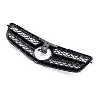 per Mercedes Coupe C204 C63 Griglia Radiatore Nero Opaco Look AMG