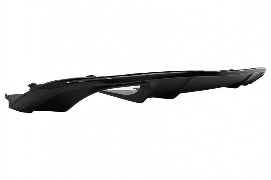Diffusore per paraurti posteriore per Audi A4 B9 8W Sedan Avant (2016-2018) Nero