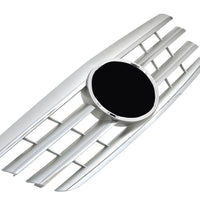 Griglia sportiva per Mercedes W210 S210 E 1999-2002 cromata argento AMG LOOK
